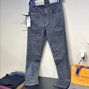 J. Lindeberg slim fit black wash 5 pocket jeans cotton blend size 30/32